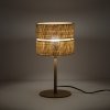 Lampka nocna stołowa abażurowa beżowa słomkowa boho nowoczesna minimalistyczna klasyczna dekoracyjna CALMA 16178 TK-LIGHTING